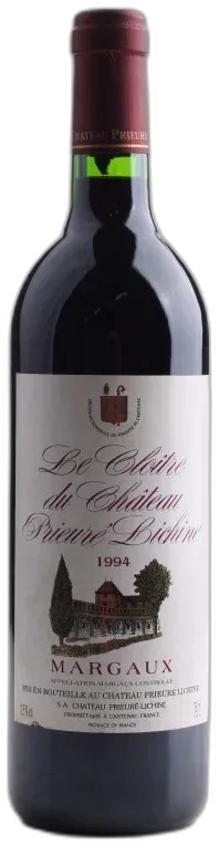 capture du vin Prieure Lichine
