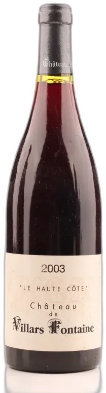 photo du vin Haute Cote