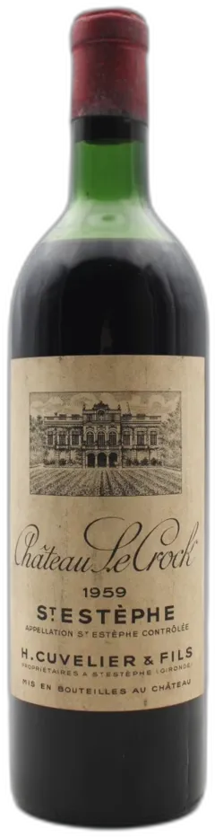 vue du vin Château la Croix Saint-Estèphe Saint-Estèphe Rouge Double-Magnum 3 Litres