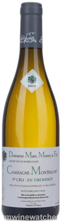 photo du vin Chassagne Montrachet Blanc en Virondot