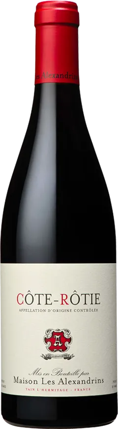 illustration du vin Maison les Alexandrins Côte Rôtie Rouge 2023