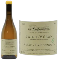 vue du vin Saint-Véran "la Bonnode"