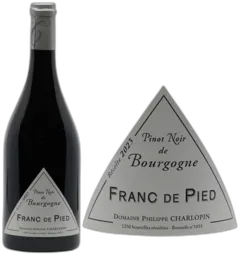 photos du vin Bourgogne Pinot Noir 'Franc de Pied'