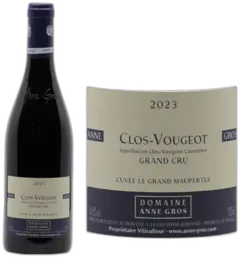 image du vin Clos de Vougeot Grand Maupertuis