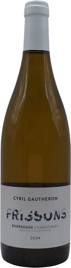 photo du vin Bourgogne Chardonnay Frissons 2024