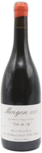 photos du vin Jean Foillard Morgon Côte du py 2023