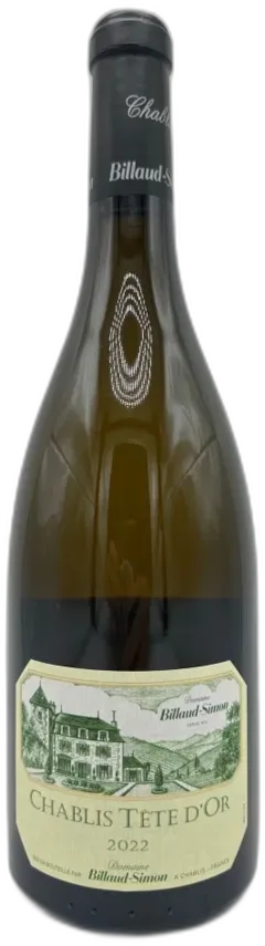 illustration du vin Domaine Billaud-Simon Chablis Tete d’or Bourgogne France