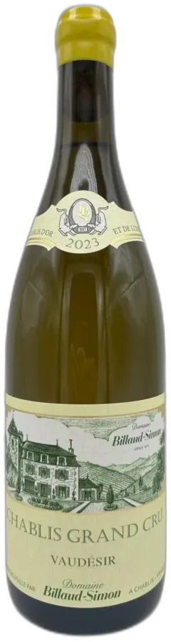 photo du vin Domaine Billaud-Simon Chablis Grand Cru 'Vaudesir' Bourgogne France