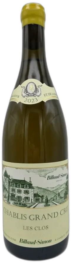photo du vin Domaine Billaud-Simon Chablis Grand Cru 'les Clos' 2023 Bourgogne France