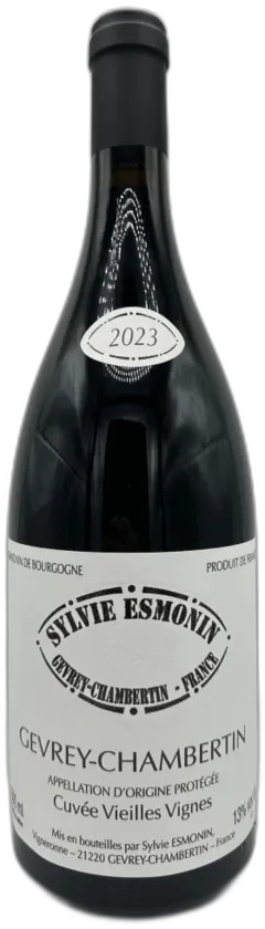 vue du vin Cuvée Vieilles Vignes