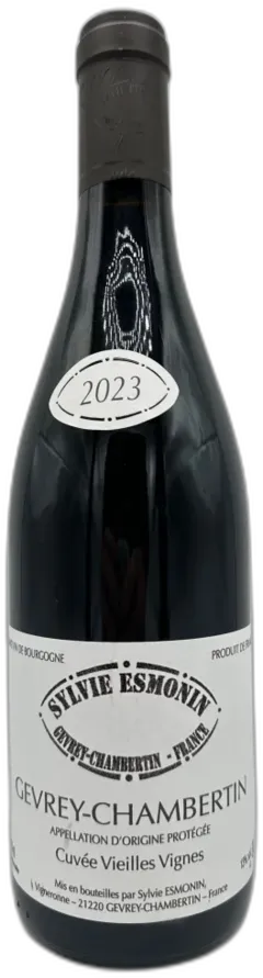 vue du vin Cuvée Vieilles Vignes