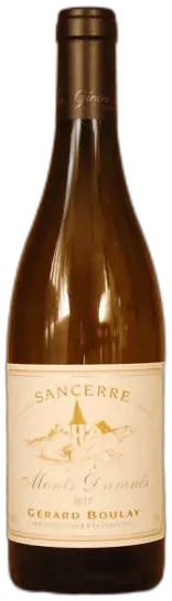 vue du vin Sancerre Blanc Monts Damnés 2023 Gérard Boulay