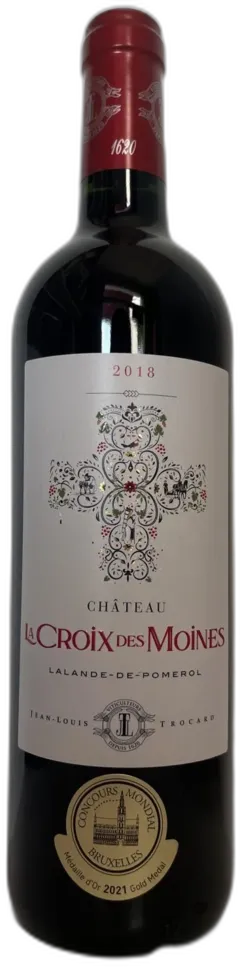capture du vin Lalande de Pomerol la Croix des Moines Dom j Trocard