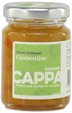 photo du vin Domaine Cappa Confiture Clémentine 100 gr