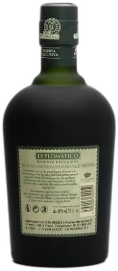 capture du vin Rhum Diplomatico Reserva Exclusiva