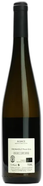 vue du vin Pinot Gris Fronholz