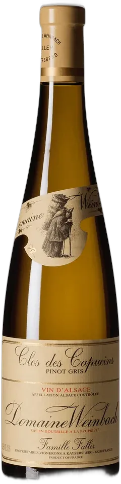 vue du vin Pinot Gris Clos des Capucins