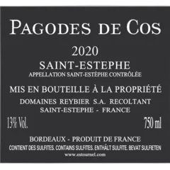 photo du vin Pagodes de Cos
