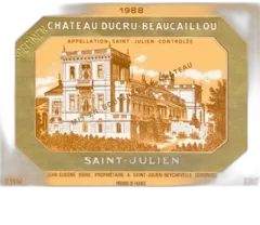 illustration du vin Ducru Beaucaillou