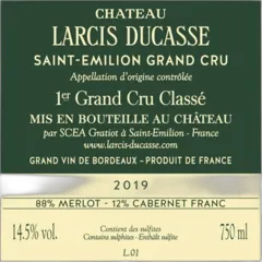 photo du vin Larcis Ducasse