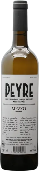 photo du vin Méditerranée Mezzo Blanc