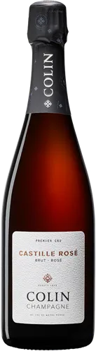 illustration du vin Champagne Colin Castille Rosé 1er Cru Brut