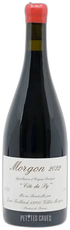 capture du vin Côte du py 2023 Jean Foillard