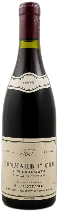 aperçu du vin Les Charmots