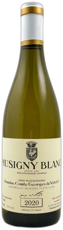 illustration du vin Comte Georges de Vogüé Musigny Blanc