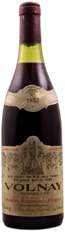 vue du vin Volnay 1er Cru