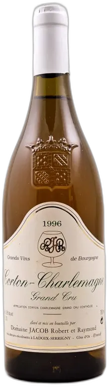 aperçu du vin Jacob Corton Charlemagne 1996