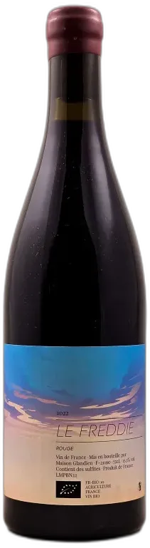 photo du vin Glandien Vin de France "le Freddie" Rouge 2022