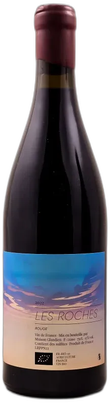 image du vin Glandien Vin de France "les Roches" Rouge 2022
