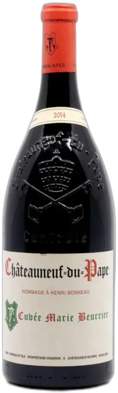 photos du vin Bonneau Henri Châteauneuf du Pape Cuvée Marie Beurrier Magnum