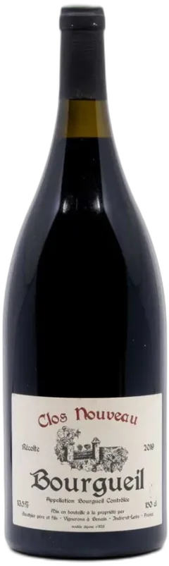 illustration du vin Domaine du Bel Air Bourgueil Clos Nouveau Magnum