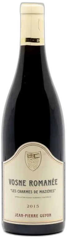 photos du vin Guyon Jean Pierre Vosne Romanée les Charmes de Mazières