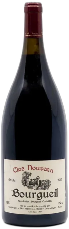 illustration du vin Domaine du Bel Air Bourgueil Clos Nouveau Magnum
