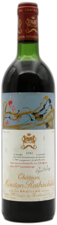image du vin Mouton Rothschild