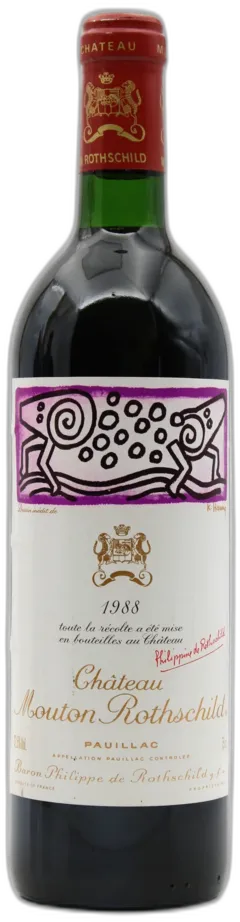 photo du vin Château Mouton Rothschild