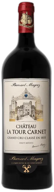 vue du vin Bernard Magrez Chateau la Tour Carnet
