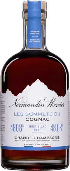 photo du vin Normandin-Mercier Cognac Grande Champagne "les Sommets du Cognac - Mont Blanc France"