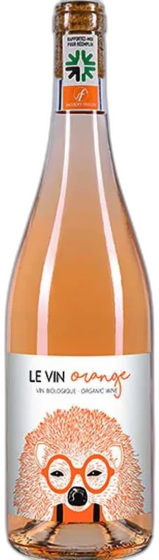 vue du vin Jacques Frelin Hérisson Orange Vin de France Orange