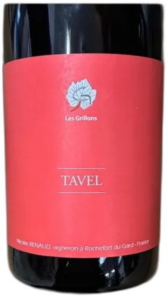 capture du vin le Clos des Grillons Tavel