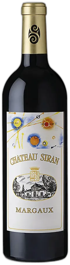 photo du vin Margaux Aoc Cru Bourgeois Château Siran 2022