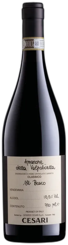 photo du vin Amarone Della Valpolicella Classico Docg il Bosco Gerardo Cesari 2020