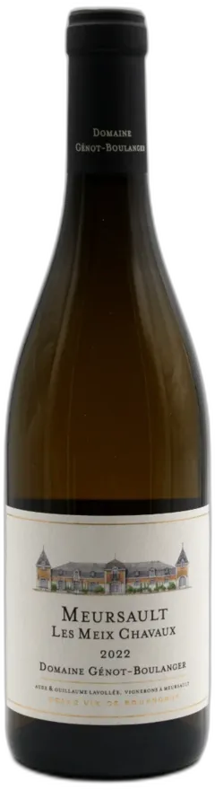 vue du vin Meursault les Meix Chavaux