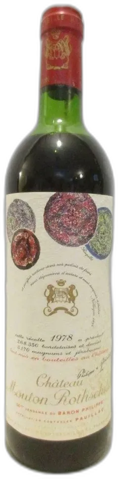 photo du vin Château Mouton Rothschild