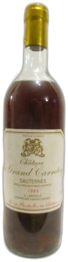 photo du vin Château du Grand Carretey