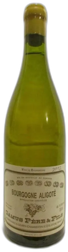photo du vin Aligoté Camus Père et Fils Année Manuscrite