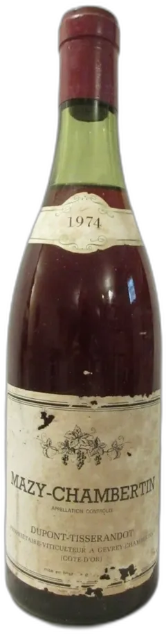 photo du vin Mazis-Chambertin Dupont-Tisserandot